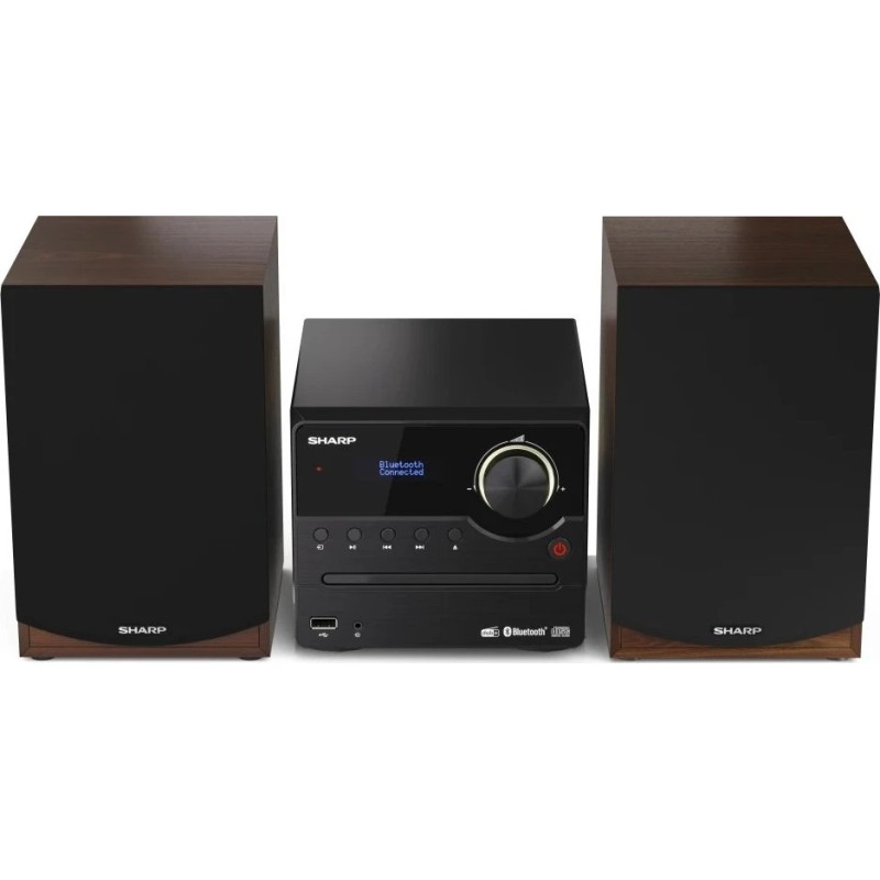 Sharp XL-B517D schwarz/braun (XL-B517D(BR))